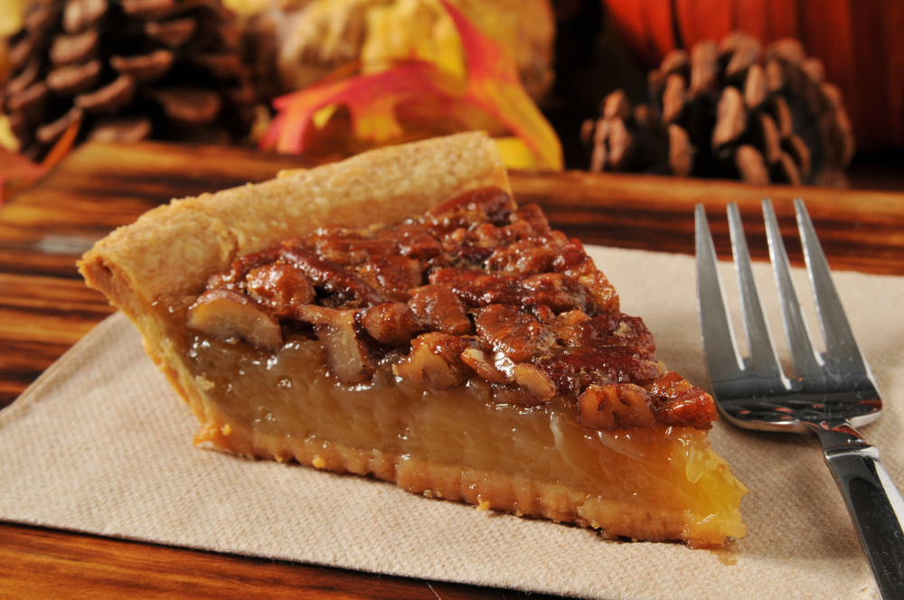 Delicious Pecan Pie at a Dallas steakhouse