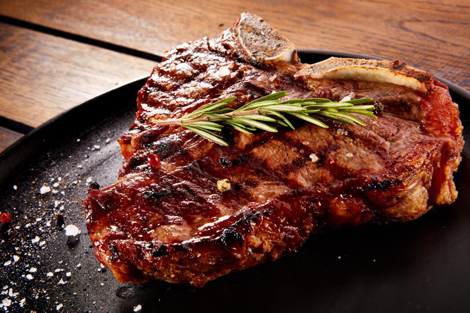 Juicy Steak From Dallas Steakhouse
