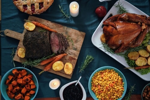 Thanksgiving Steak with Turkey