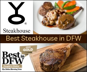 Voted Best Steakhouse in Dallas 2022