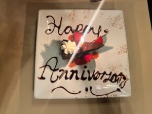 Anniversary Complimentary Dessert at YO Ranch Steakhouse